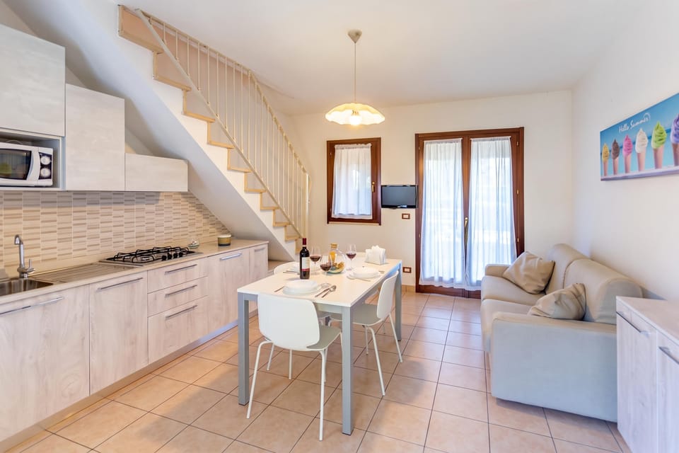 Living and dining room
