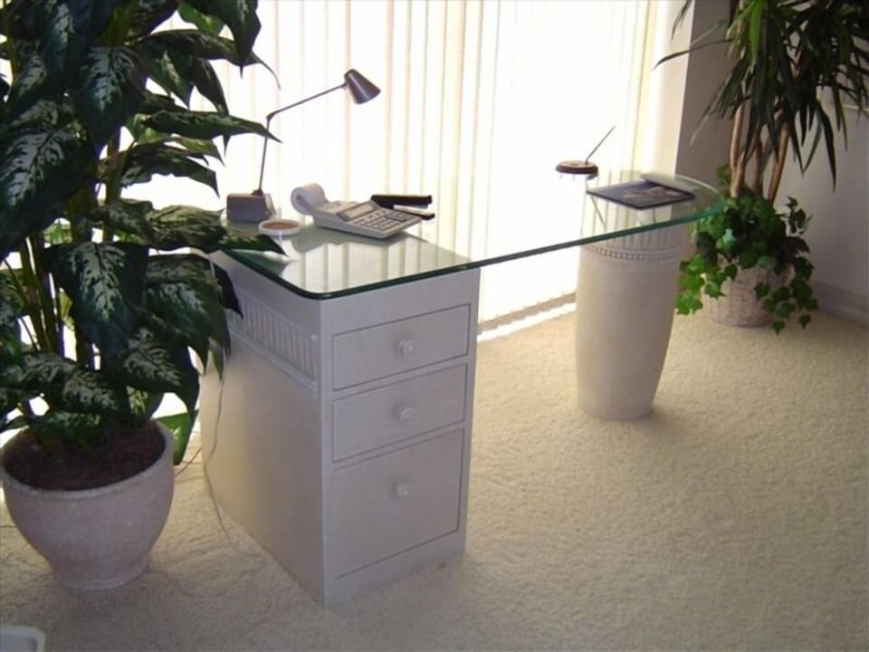 Desk if you must work while you are at the beach!