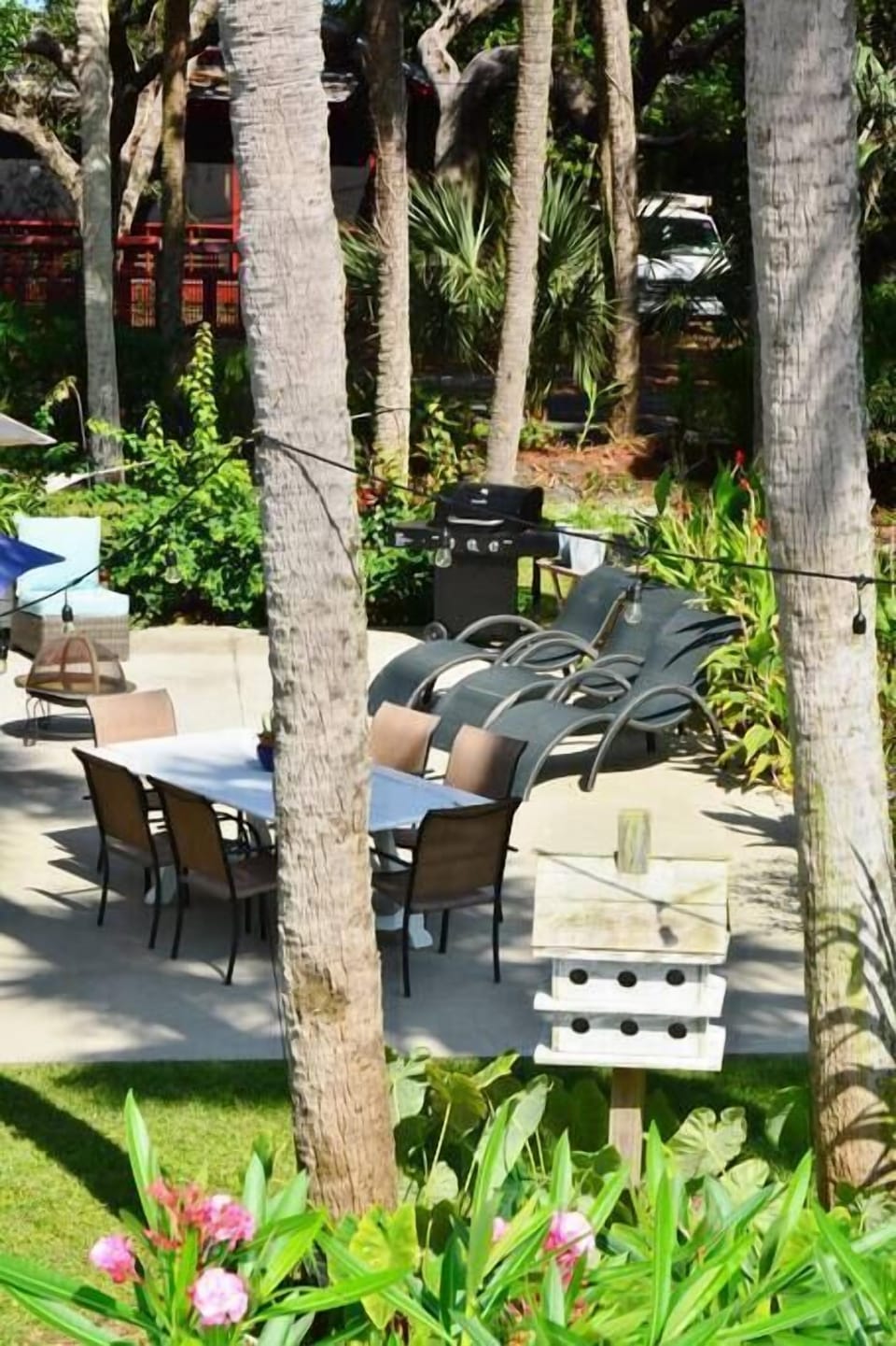 Outside Seating w/BBQ