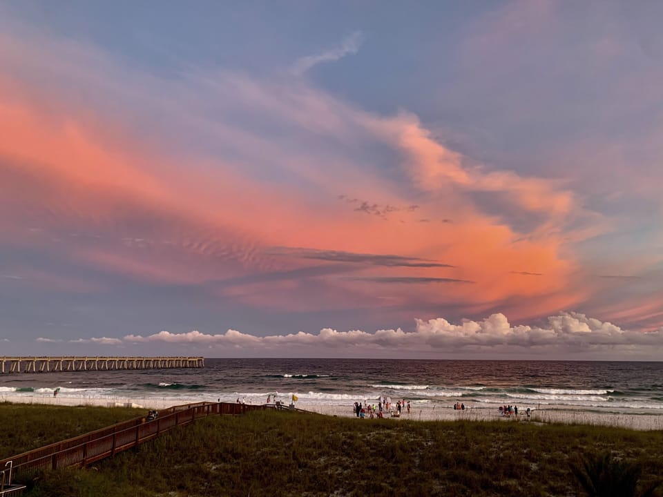 Sunsets are amazing!

