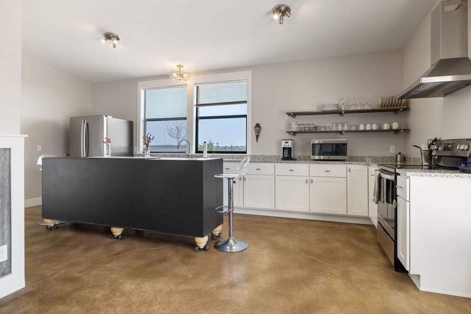 Large Kitchen perfect for catering in Amenity Barn