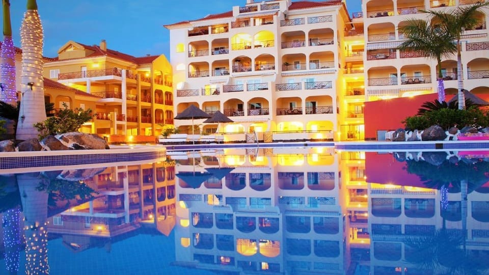 Communal heated pool