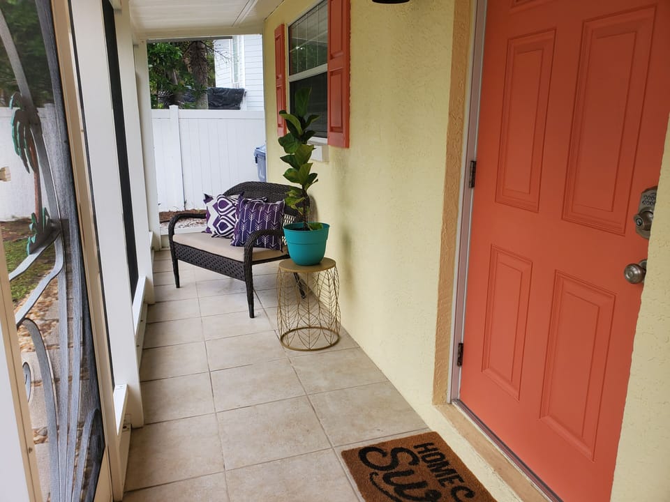 Front porch left