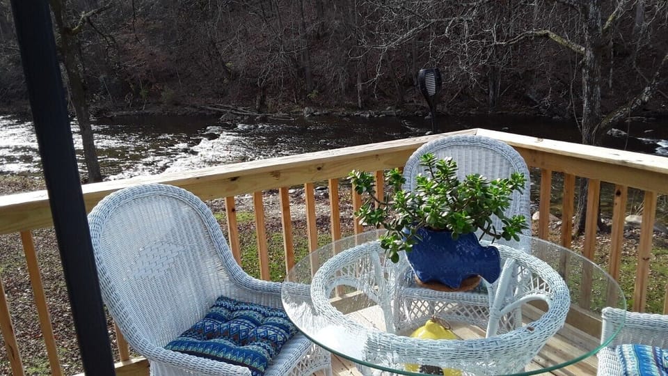 Morning coffee at the loft 