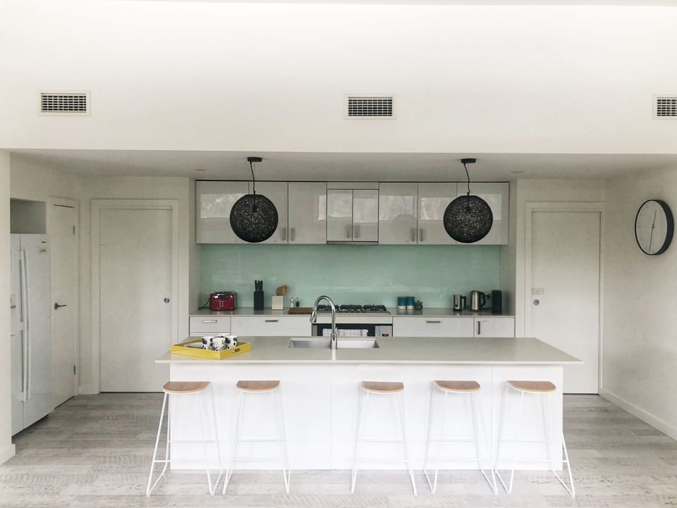 Kitchen with island bench
