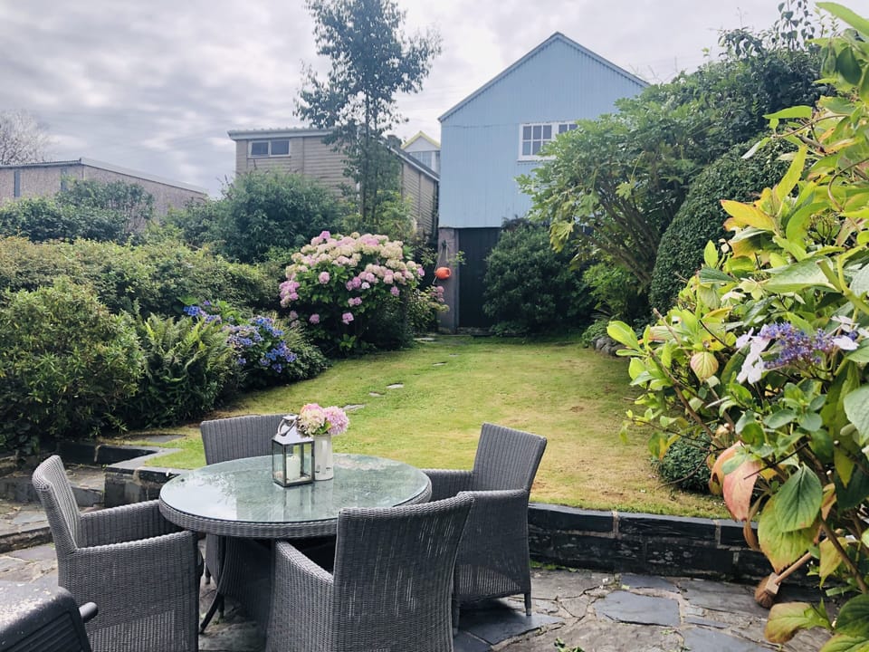 Private back garden