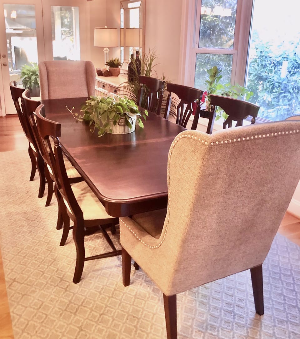 Dinning table for (8)