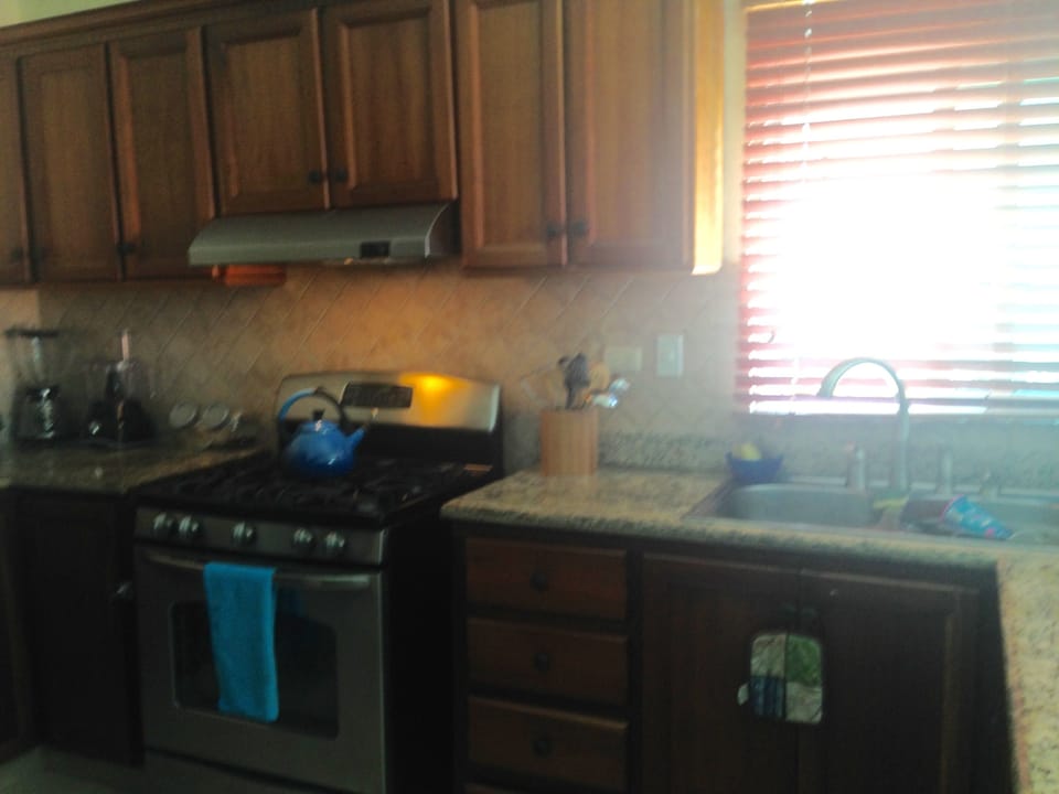 Part of the kitchen
