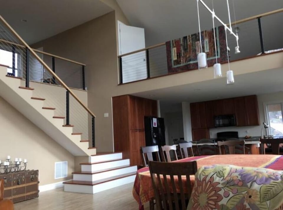 Great room See Sleep Loft above kitchen entry via East Bedroom