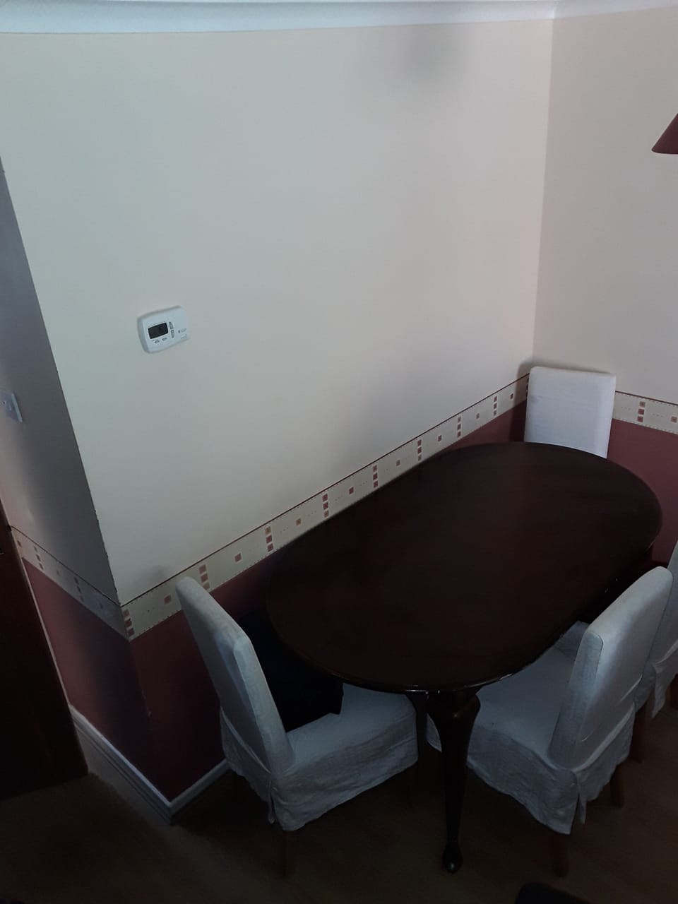 Dining table and chairs