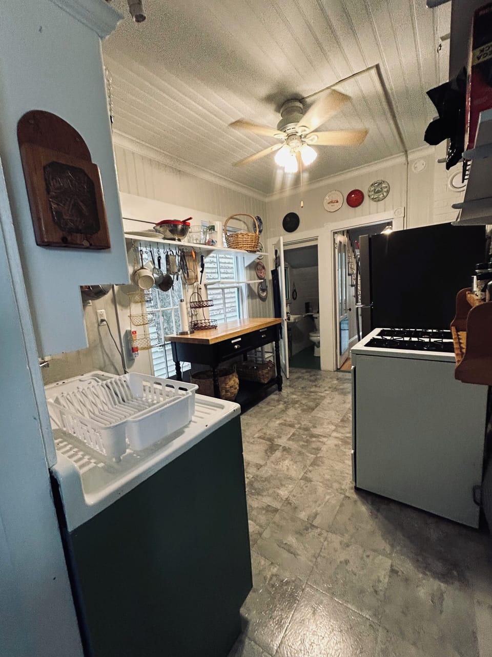 Kitchen and 1/2 bath