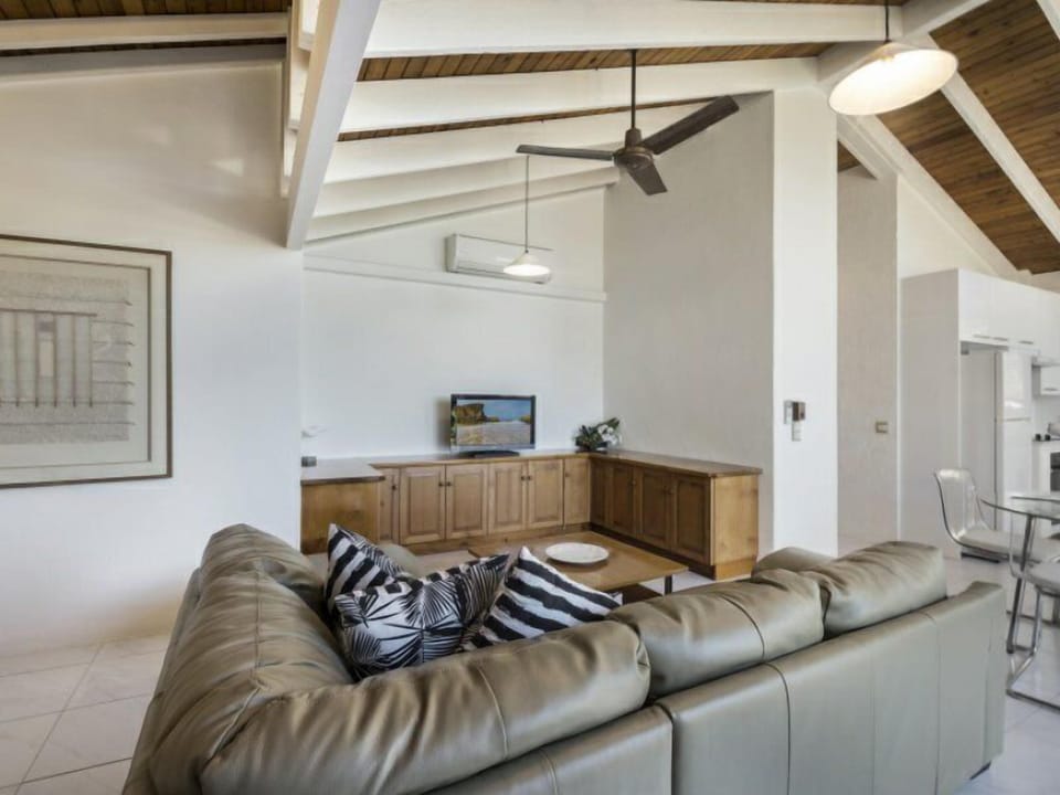 Open plan living, dining and kitchen includes air conditioning