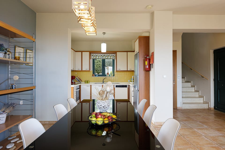 Indoor dining area