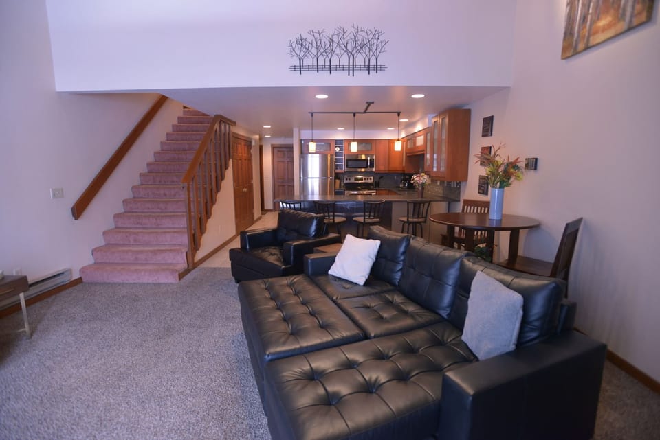 Spacious main level.
