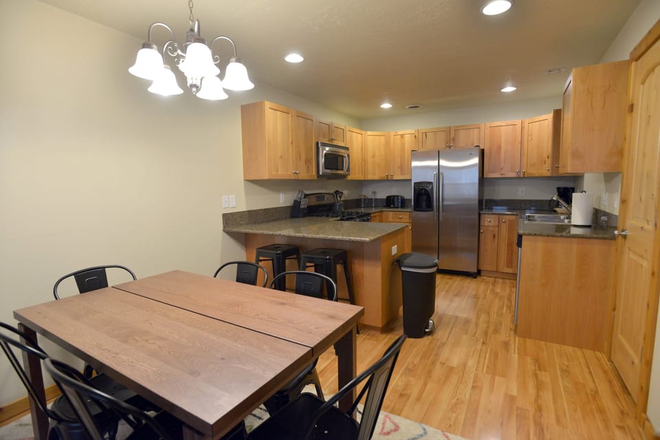 Dining and Kitchen area