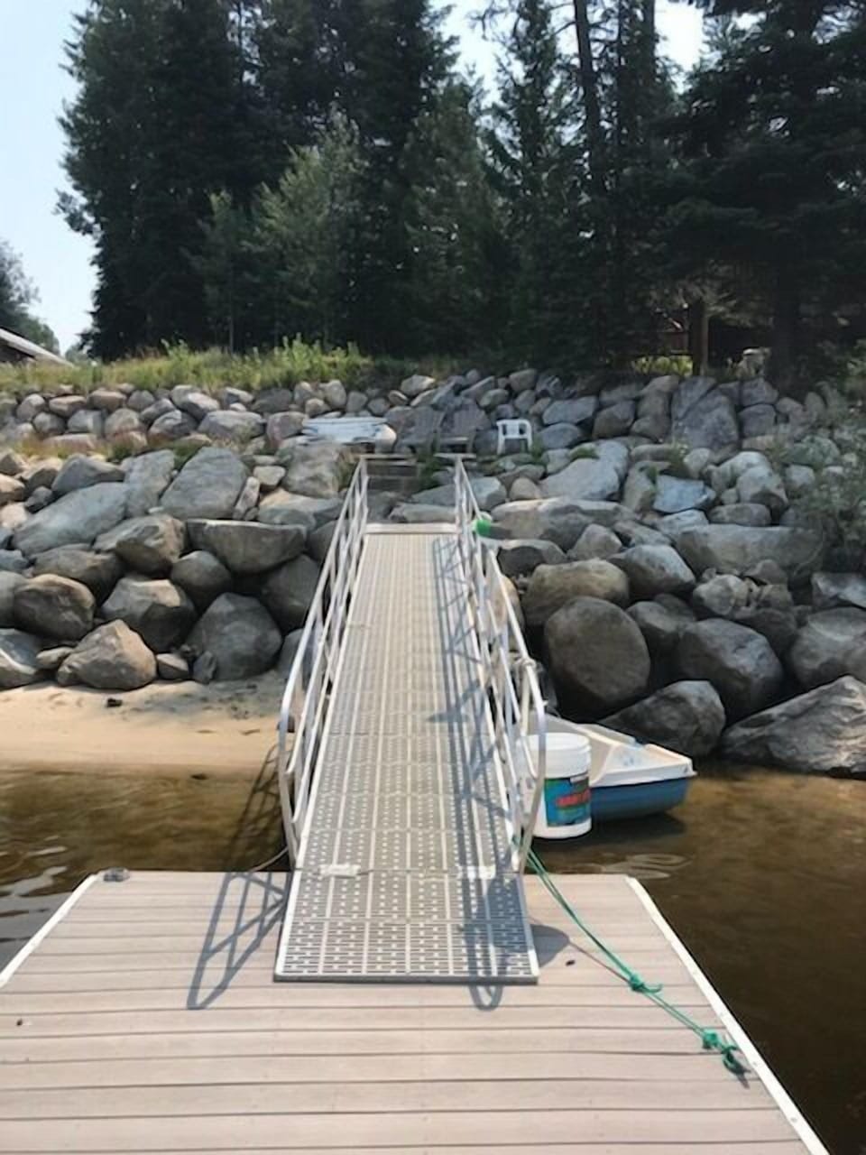 Shared dock