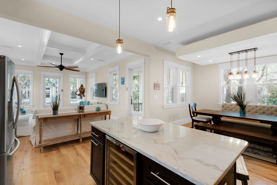 Bright and airy kitchen is a chefs dream