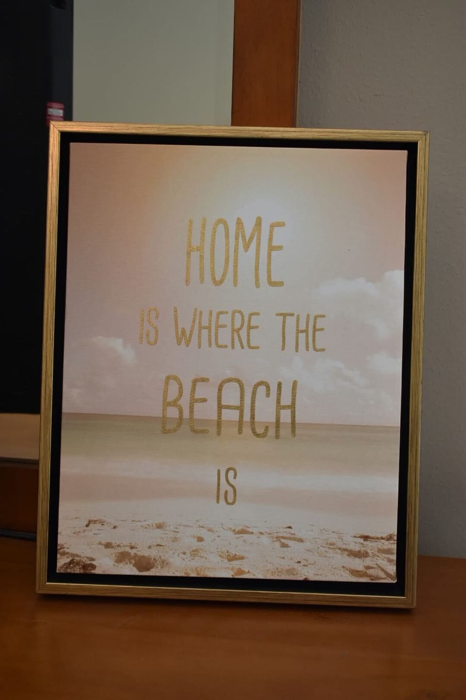 Beach decor throughout