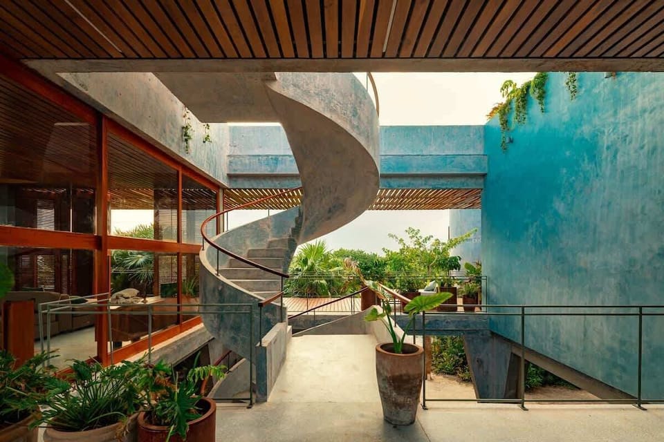 Let's go upstairs...