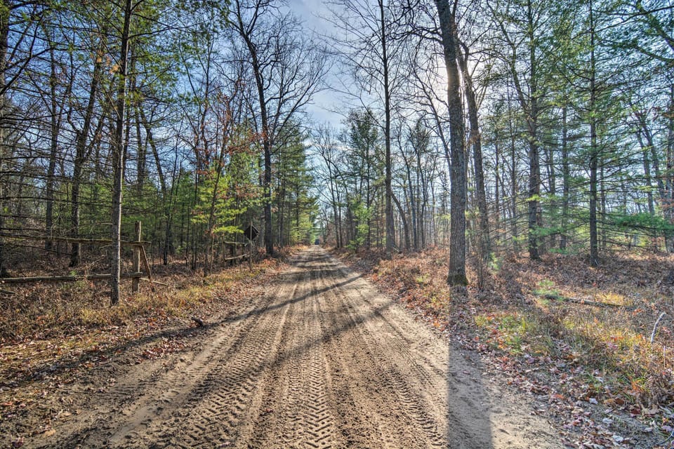17-Acre Lot | Huron National Forest Surroundings