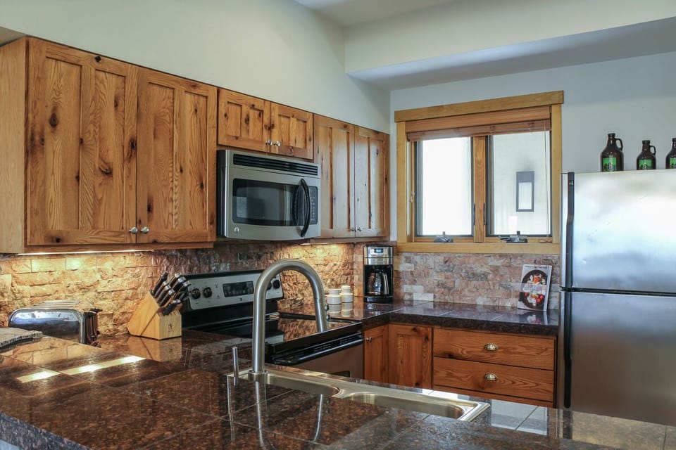 Enjoy the open kitchen