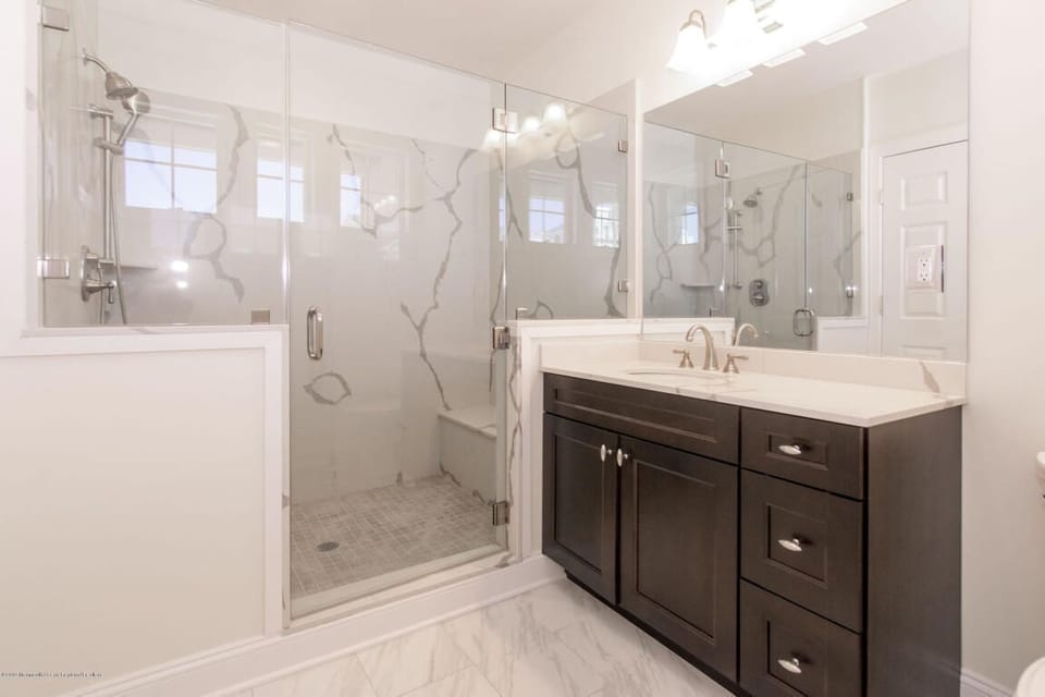 Master bathroom on Second floor