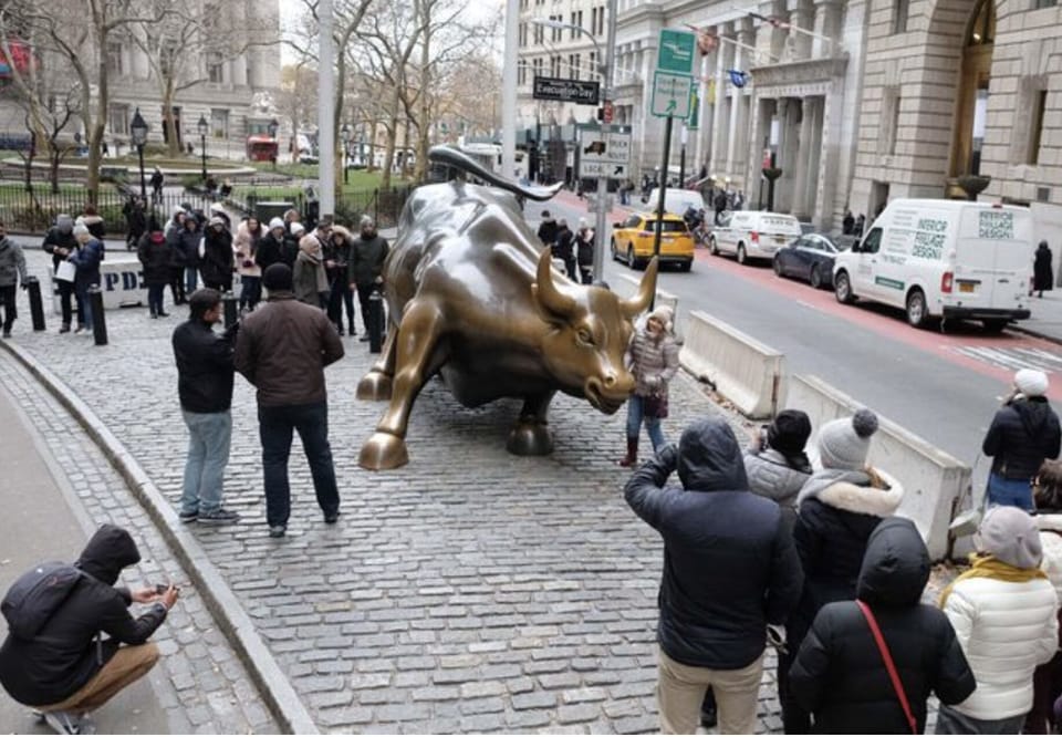 Charging bull