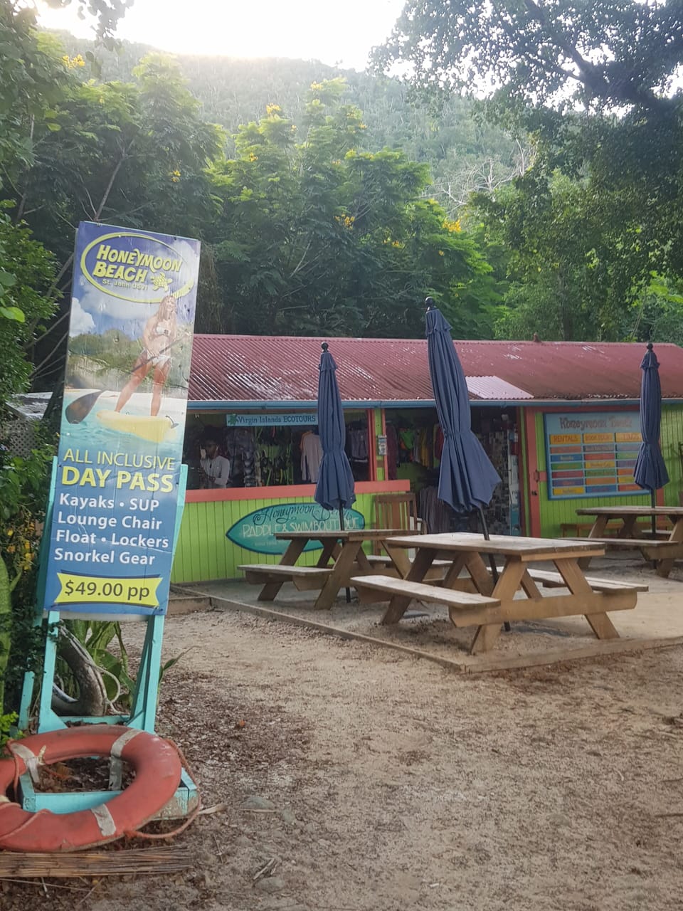 Honeymoon Beach St John..rentals