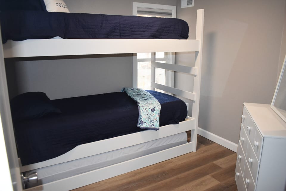 Twink bunk bedroom on lower level