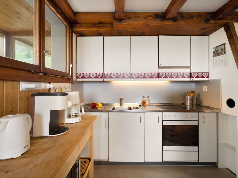 Kitchen, Countertop, Kitchen Appliance, Interior Design, Furniture, Cabinetry, Major Appliance, Wood, Flooring, Kitchen Sink