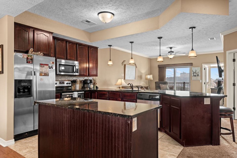 Fully Equipped Kitchen with Upgraded Appliances