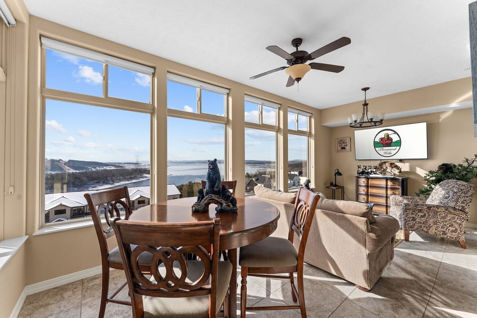 All-Season Sunroom with an Incredible Lake View