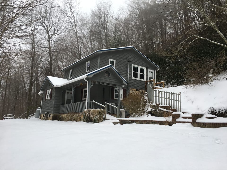 Enjoy the snow from your own secluded retreat.