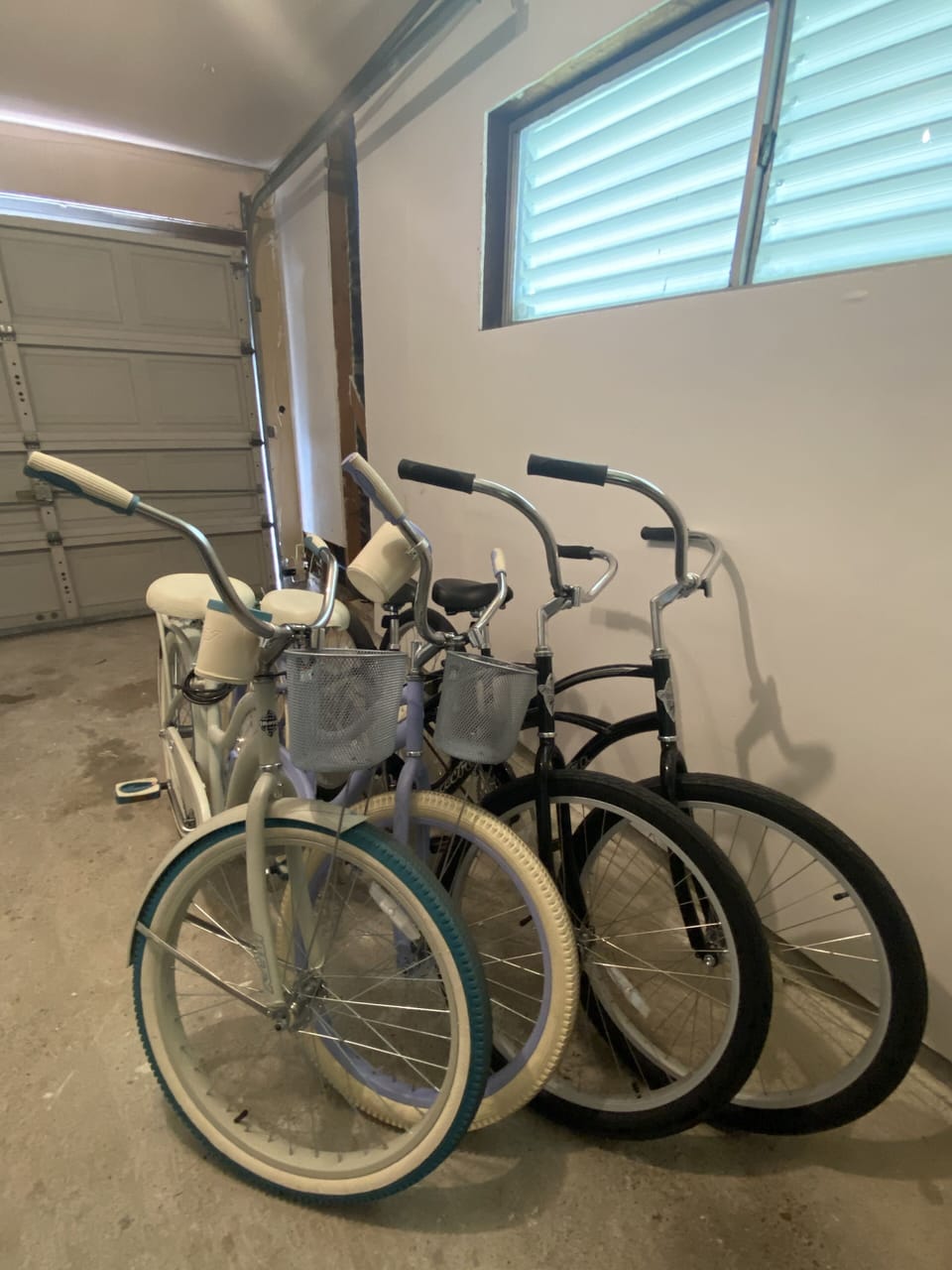 Beach cruisers available for rent on-site! Contact Sara for details. 