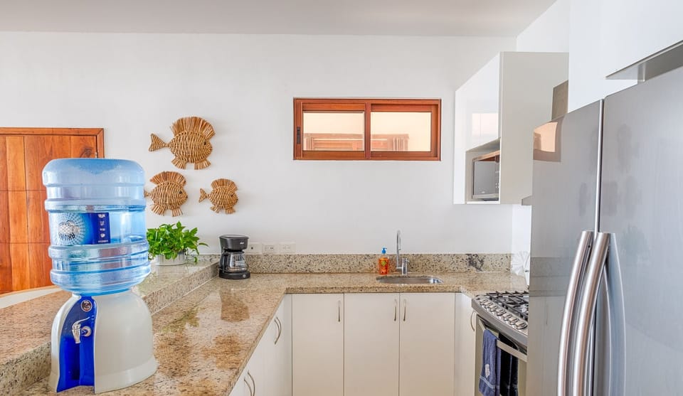 Fully equipped kitchen