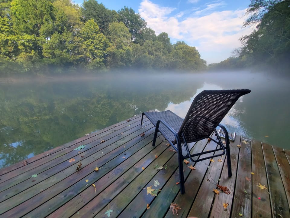 View from the dock