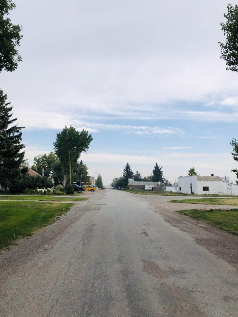 Quiet neighborhood town 