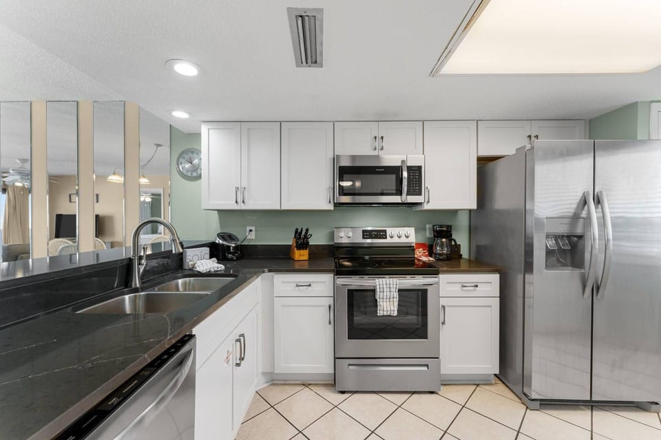 Newly updated kitchen