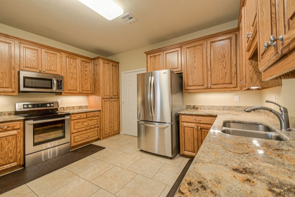 Kitchen in Barn dominium