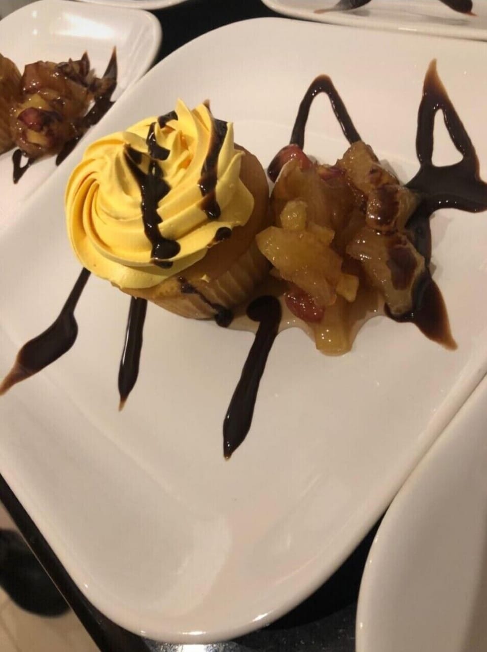Chef Merrick: 
Guests enjoy the dishes they chose. 