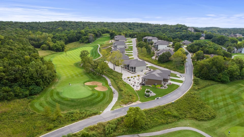 Overview of the 12th hole