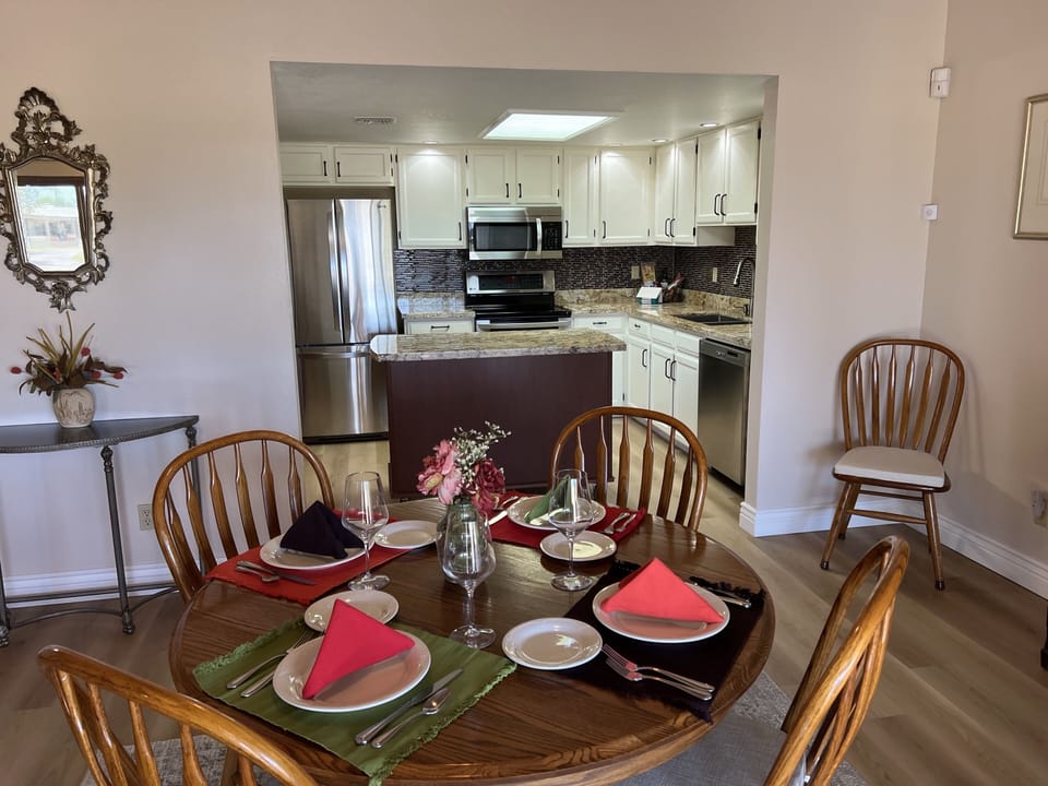 Dining room and Kitchen 