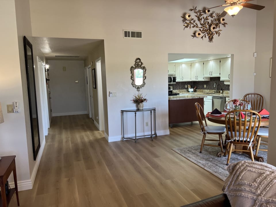 Hall and Dining room