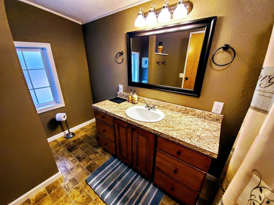 Master bathroom