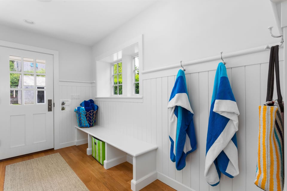 Mud Room - Lower Level Entrance from Patio
