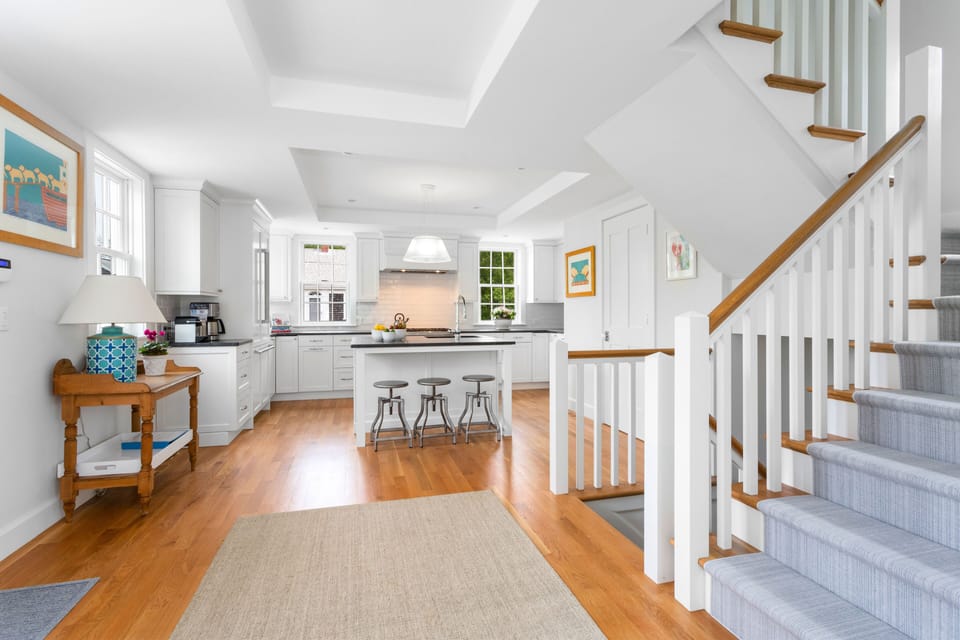Entry Hall Shows Stairs
