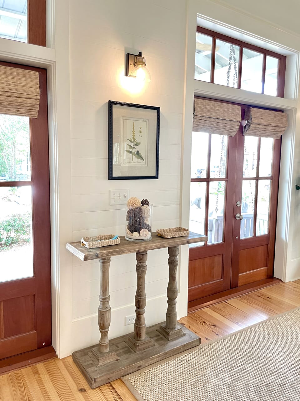 Shiplaped Floor to Ceiling