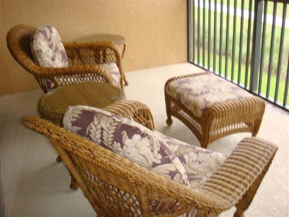 Back Lanai seating