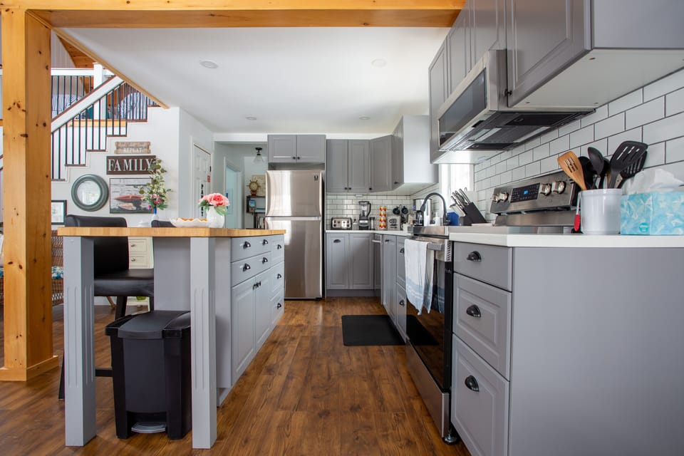 Fully equipped kitchen