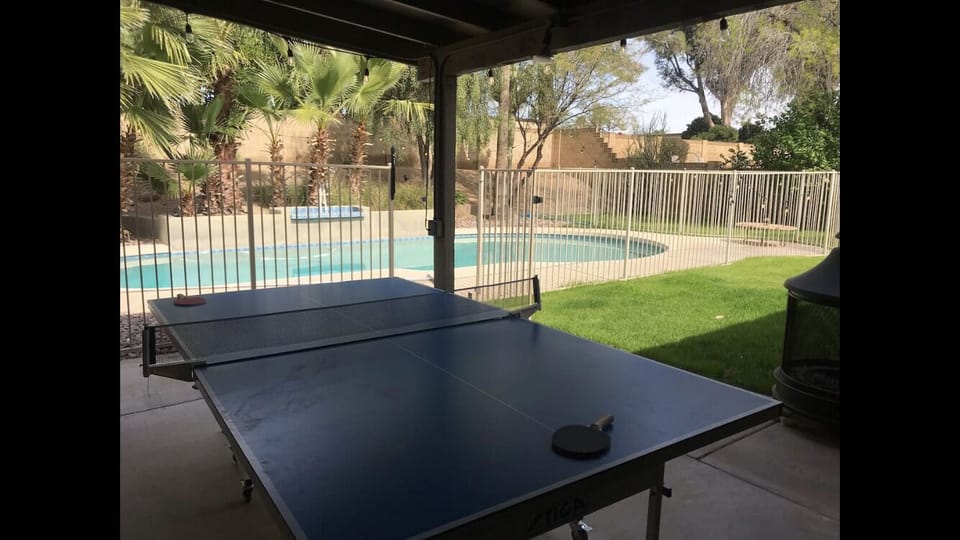 Pool is not heated. 